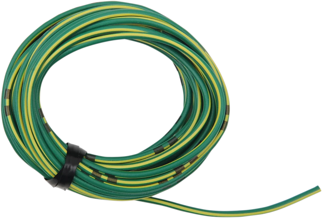 Shindy 14A Wire - 13' - Green/Yellow 16-679 - Main Product View