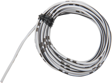 Load image into Gallery viewer, Shindy 14A Wire - 13' - White/Black 16-683 - Main Product View