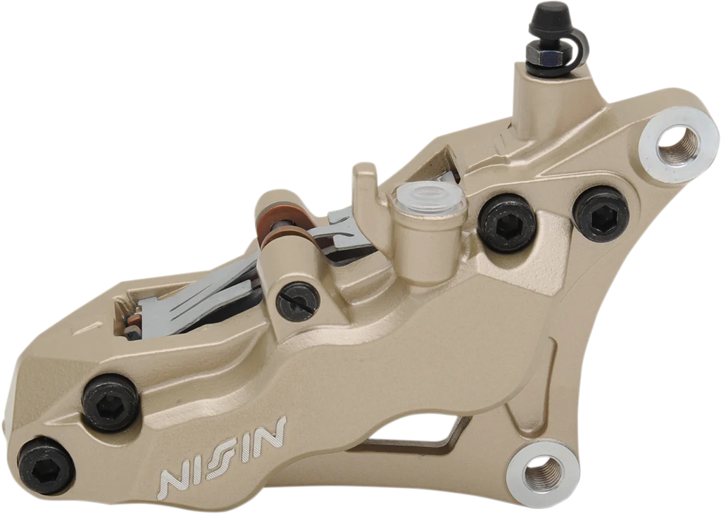 Shindy 6 Piston Brake Caliper - 90mm - Left 17-672 - Side View