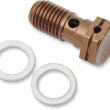 Load image into Gallery viewer, Shindy Aluminum Banjo Bolt - Main Product View