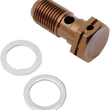 Load image into Gallery viewer, Shindy Aluminum Banjo Bolt - Single 17-620 fits Suzuki - Main Product View