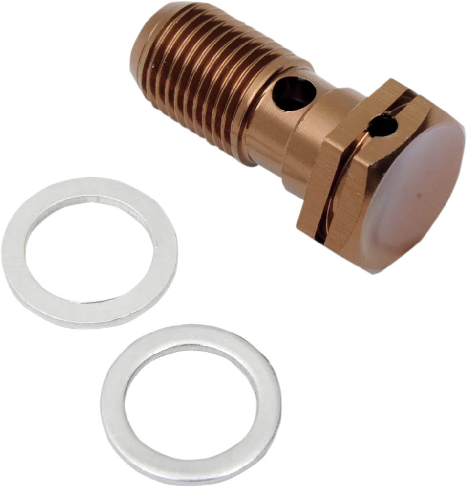 Shindy Aluminum Banjo Bolt - Single 17-620 fits Suzuki - Main Product View