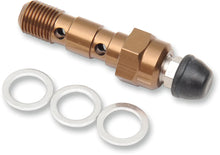 Load image into Gallery viewer, Shindy Aluminum Banjo Bolt with Bleeder 17-628 fits Suzuki - Main Product View