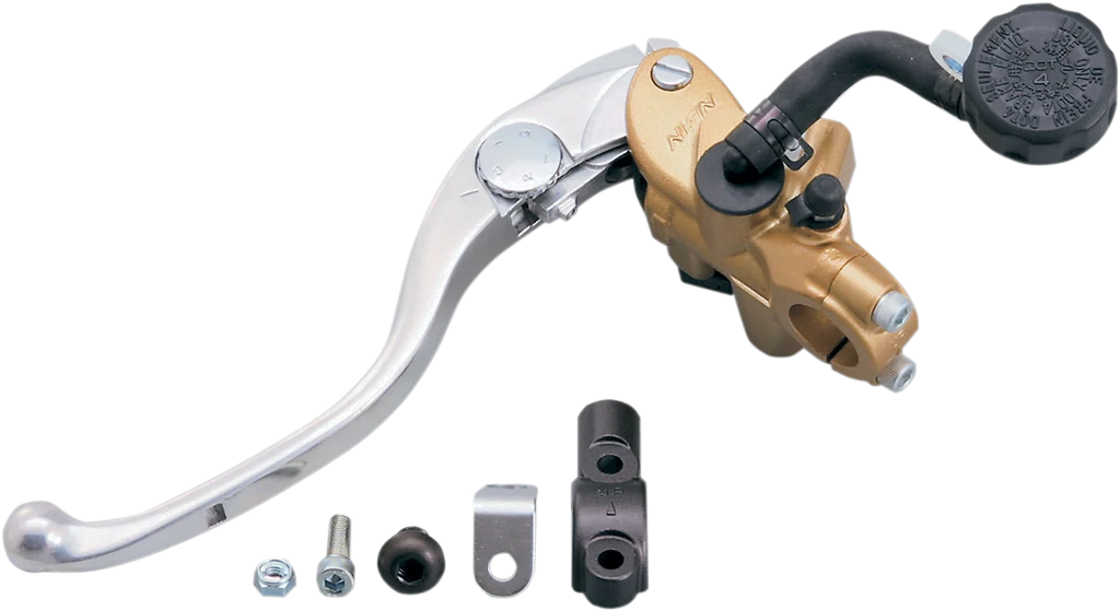 Shindy Clutch Master Cylinder - Radial - 19 mm - Silver 17-666G - Main Product View