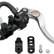 Load image into Gallery viewer, Shindy Master Cylinder - Radial - 19 mm - Black/Silver - Smoke Reservoir 17-658S - Side View