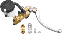 Load image into Gallery viewer, Shindy Master Cylinder - Radial - 19 mm - Gold/Silver 17-658G - Main Product View