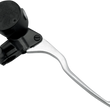 Load image into Gallery viewer, Shindy Master Cylinder - Round - 1/2" - Black 17-654H - Side View