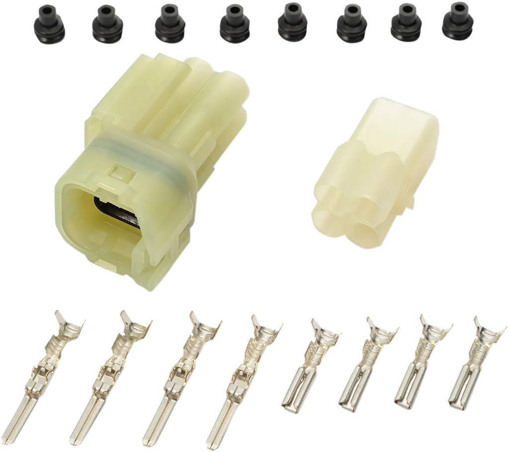 Shindy Multi-Conductor Electrical Connectors - Four-Pin - Water-Resistant 16-624 - Main Product View
