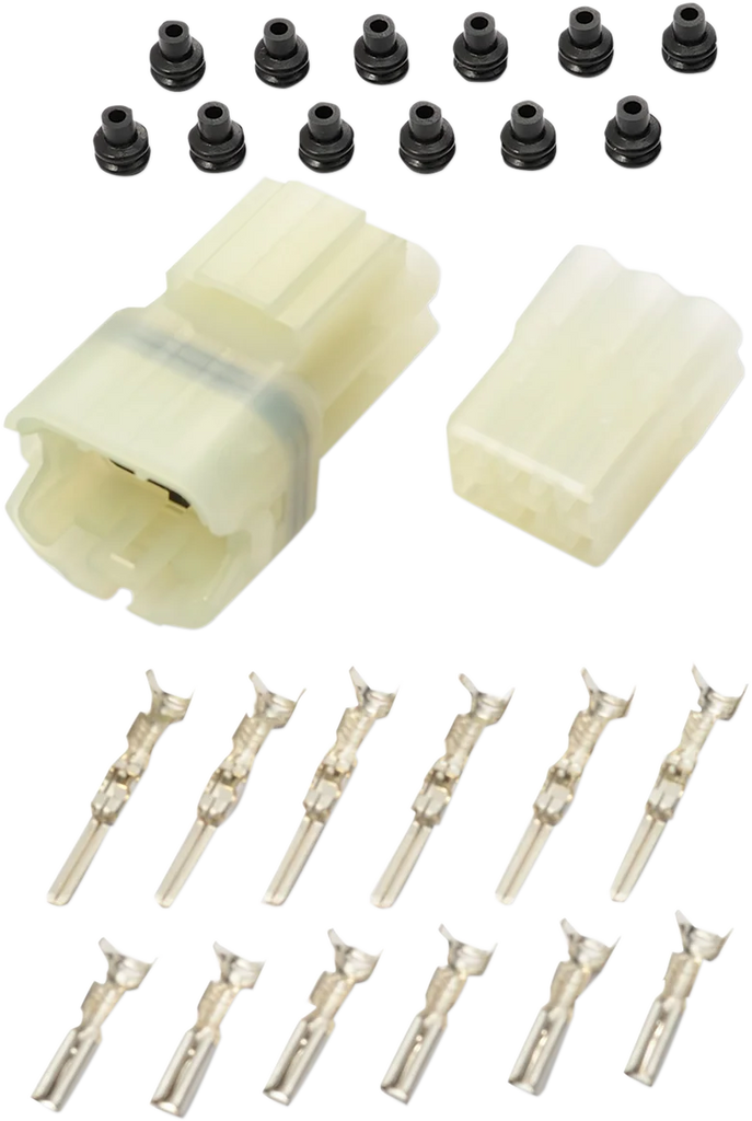 Shindy Multi-Conductor Electrical Connectors - Six-Pin - Water-Resistant 16-626 - Main Product View