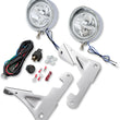 Load image into Gallery viewer, Show Chrome 3 1/2" Driving Light Kit 99-20 FLHT - Chrome - Main Product View