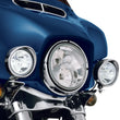 Load image into Gallery viewer, Show Chrome 3 1/2" Driving Light Kit 99-20 FLHT - Chrome - Back View