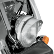 Load image into Gallery viewer, Show Chrome 7" Headlight Visor - Chrome - Side View