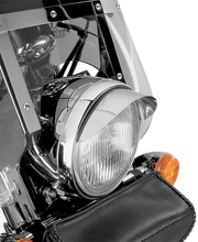 Load image into Gallery viewer, Show Chrome 7" Headlight Visor - Chrome - Side View