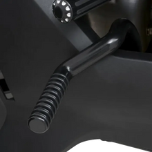 Load image into Gallery viewer, Show Chrome Adjustable Highway Peg - Satin Black - Can-Am - Side View