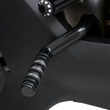Load image into Gallery viewer, Show Chrome Adjustable Highway Peg - Satin Black with Contrast Cut - Can-Am - Side View
