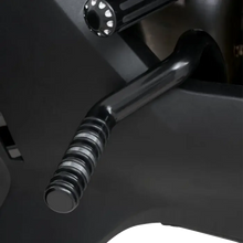 Load image into Gallery viewer, Show Chrome Adjustable Highway Peg - Satin Black with Contrast Cut - Can-Am - Side View