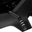 Load image into Gallery viewer, Show Chrome Adjustable Highway Peg - Satin Black with Contrast Cut - Can-Am - Back View