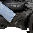 Load image into Gallery viewer, Show Chrome Adjustable Highway Peg - Satin Black with Contrast Cut - Can-Am - Installation View
