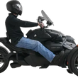 Load image into Gallery viewer, Show Chrome Adjustable Highway Peg - Satin Black with Contrast Cut - Can-Am - Additional View 5