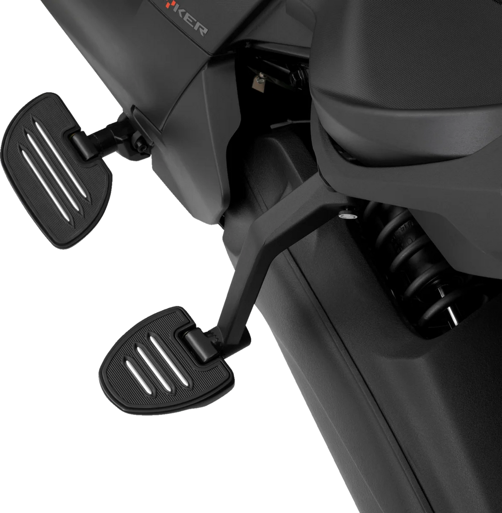 Show Chrome Adjustable Passenger Boards - Black - Ryker - Additional View 10