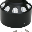 Load image into Gallery viewer, Show Chrome Axle Nut Cover - Black - Main Product View