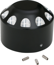 Load image into Gallery viewer, Show Chrome Axle Nut Cover - Black - Main Product View