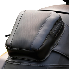 Load image into Gallery viewer, Show Chrome Ballistic Tank Pouch - Black w/ Black Stitch - Ryker '19-'23 - Side View