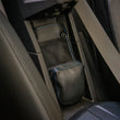 Load image into Gallery viewer, Show Chrome Center Console Kaliber Organizer - Black with Blue Stitching - Side View