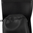 Load image into Gallery viewer, Show Chrome Center Console Kaliber Organizer - Black with Blue Zipper - Back View