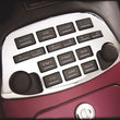 Load image into Gallery viewer, Show Chrome Chrome Radio Panel Accent - Side View