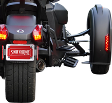 Load image into Gallery viewer, Show Chrome Combat Boards - Passenger - Black w/ Contrast Cut - Ryker '19-'24 - Side View