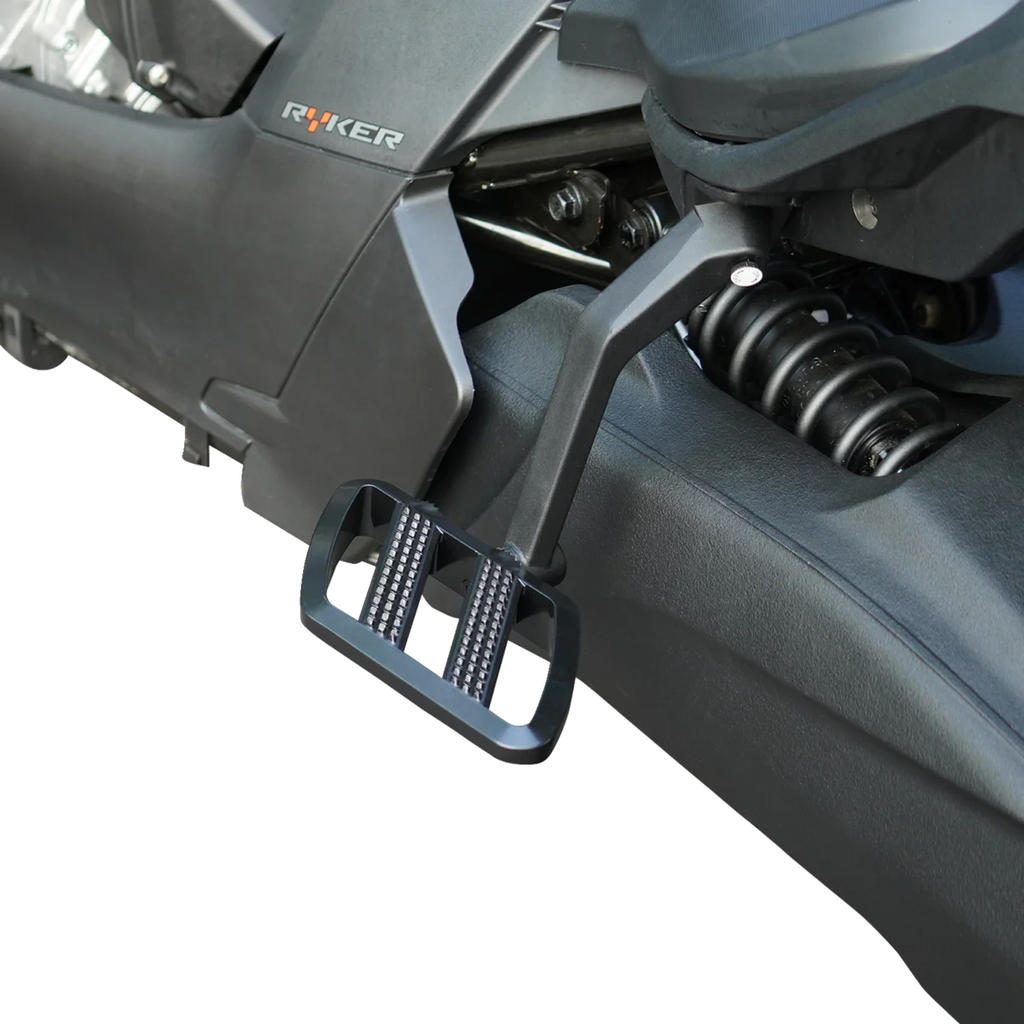 Show Chrome Combat Boards - Passenger - Black w/ Contrast Cut - Ryker '19-'24 - Additional View 5