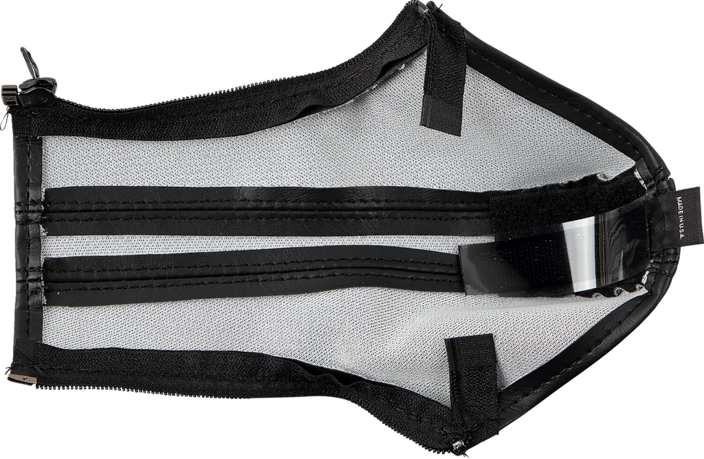 Show Chrome Cover - E-Brake - Slingshot - Black Stitch - Back View