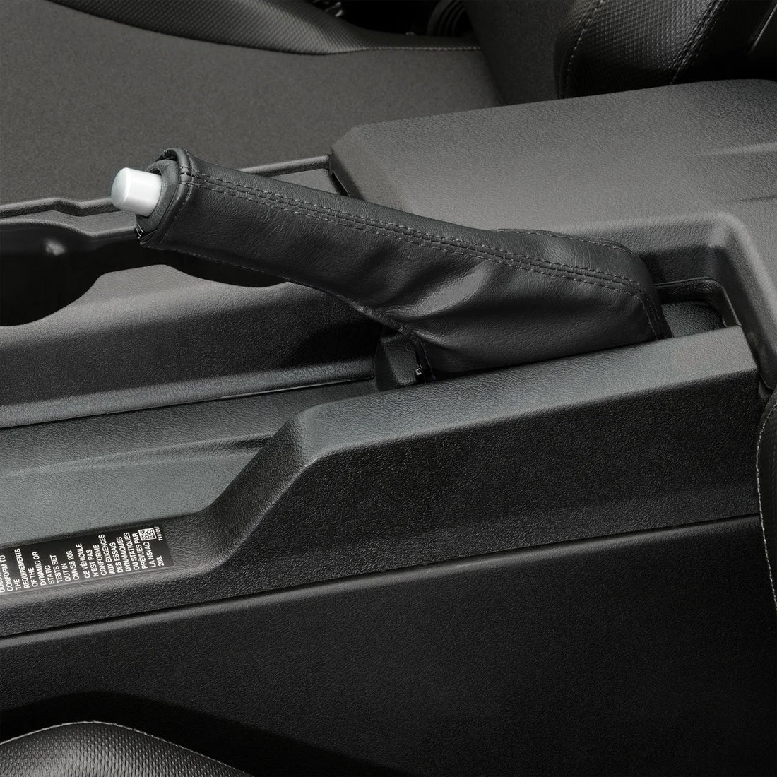 Show Chrome Cover - E-Brake - Slingshot - Black Stitch - Additional View 5