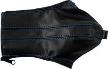 Load image into Gallery viewer, Show Chrome Cover - E-Brake - Slingshot - Blue Stitch - Side View