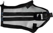 Load image into Gallery viewer, Show Chrome Cover - E-Brake - Slingshot - Blue Stitch - Back View