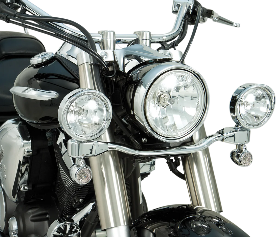 Show Chrome Driving Light Kit - V-Star 950 - Side View