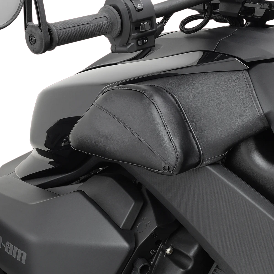 Show Chrome Dual-Side Tank Pouches - CAN-AM Ryker - Side View
