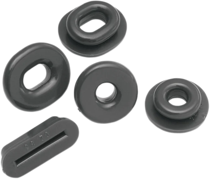 Show Chrome Fairing Grommets - Set of Five - Main Product View
