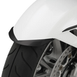 Load image into Gallery viewer, Show Chrome Fender Tip Accent - Black - Front - Side View