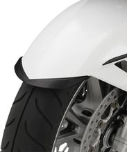 Load image into Gallery viewer, Show Chrome Fender Tip Accent - Black - Front - Side View