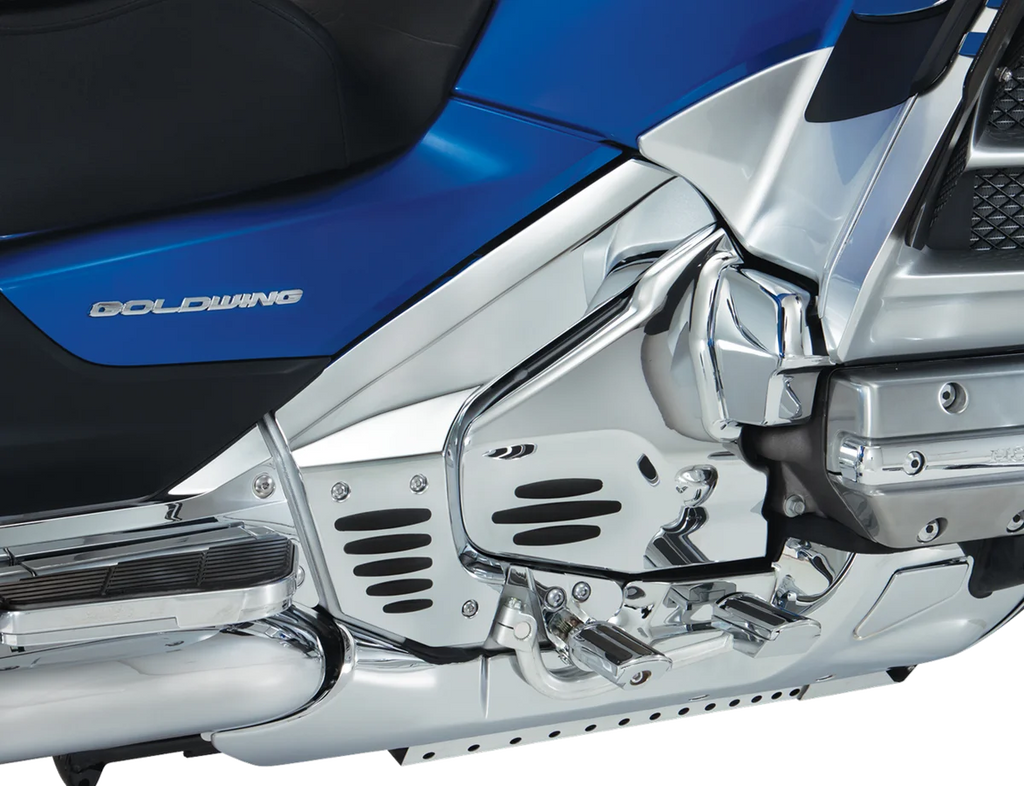 Show Chrome Frame Cover - Chrome - Side View