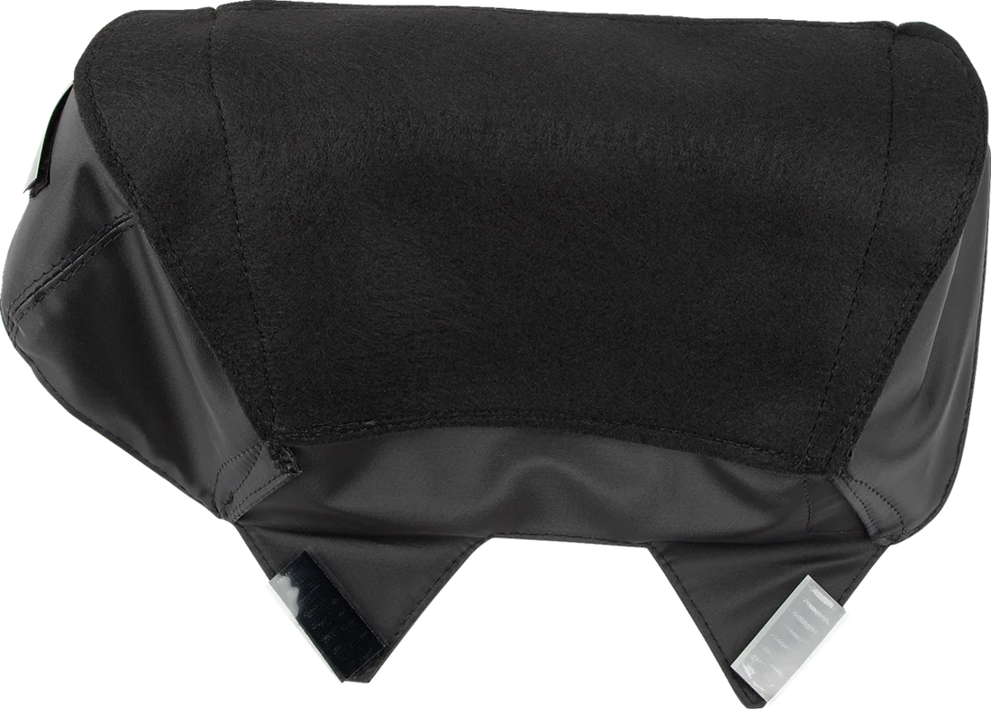 Show Chrome Glove Box Organizer - Black - Side View