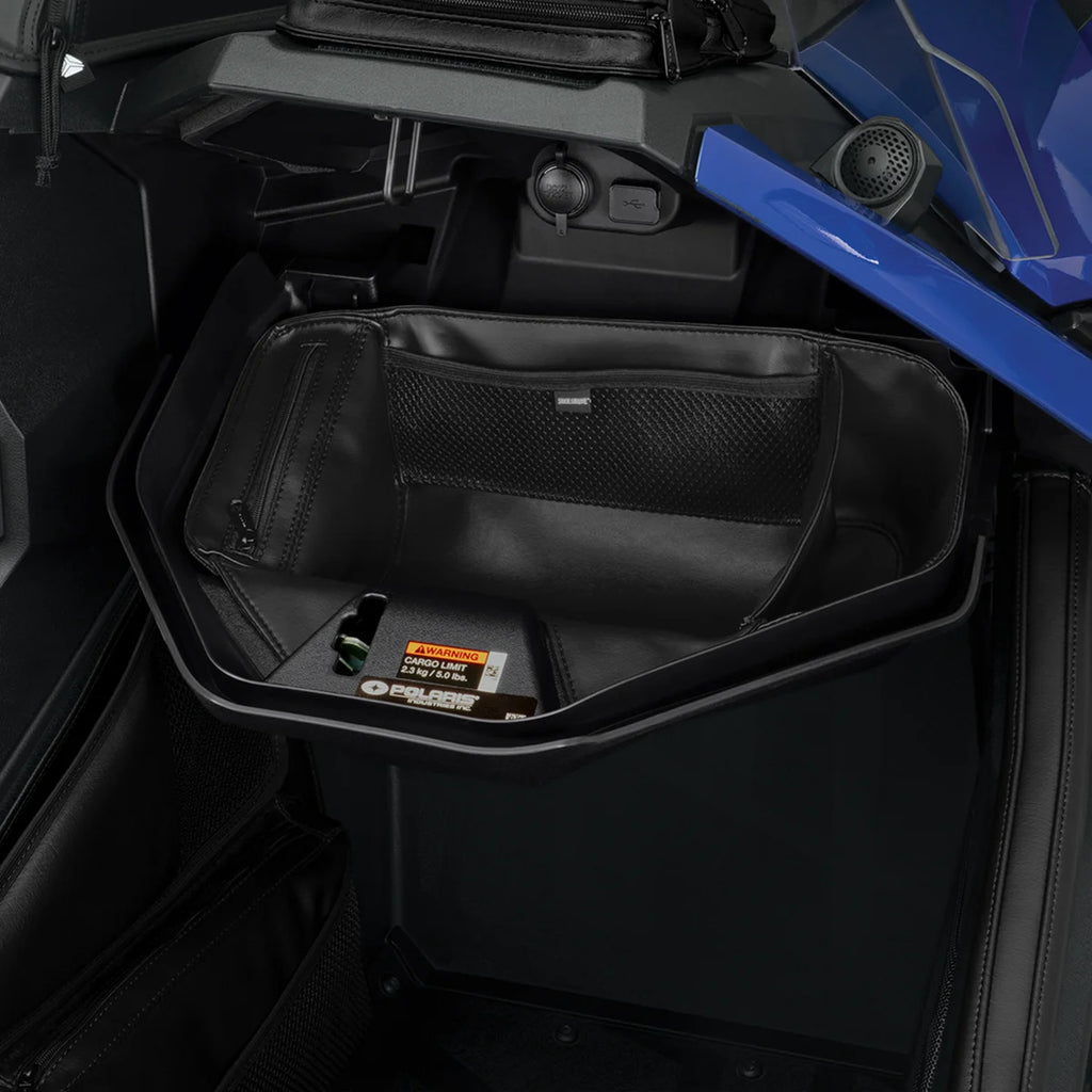 Show Chrome Glove Box Organizer - Black - Installation View