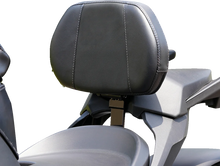 Load image into Gallery viewer, Show Chrome Grande Backrest - Driver - Ballistic Black Stitch - Ryker '19-'24 - Main Product View