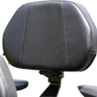 Load image into Gallery viewer, Show Chrome Grande Backrest - Passenger - Ballistic Black - Ryker '19-'24 - Main Product View