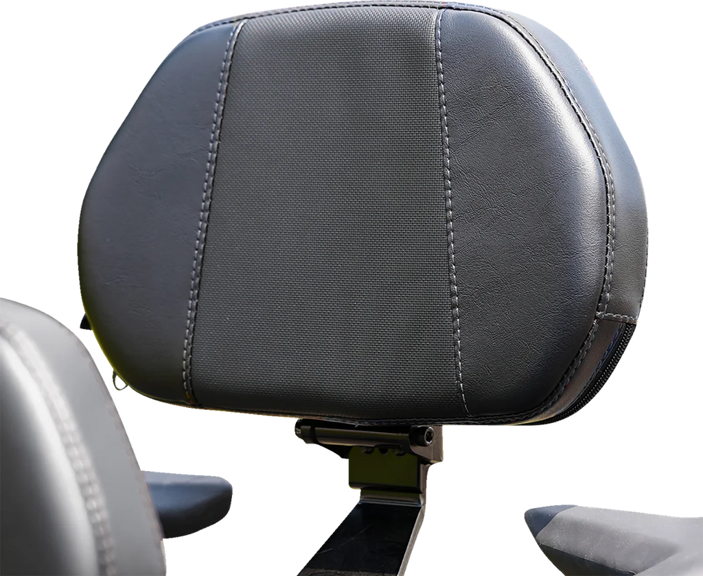 Show Chrome Grande Backrest - Passenger - Ballistic Black - Ryker '19-'24 - Main Product View