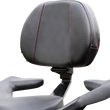 Load image into Gallery viewer, Show Chrome Grande Backrest - Passenger - Red Stitch - Ryker '19-'24 - Main Product View