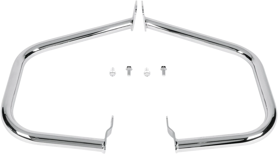 Show Chrome Highway Bars - VL800/C50/M50 - Side View