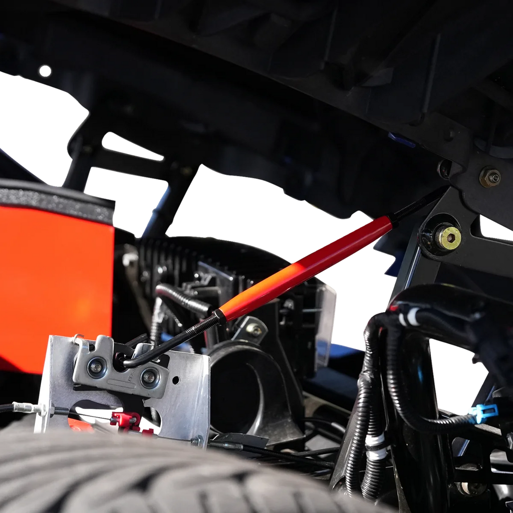 Show Chrome Hood Rod - Adjustable - Polaris Slingshot - Main Product View